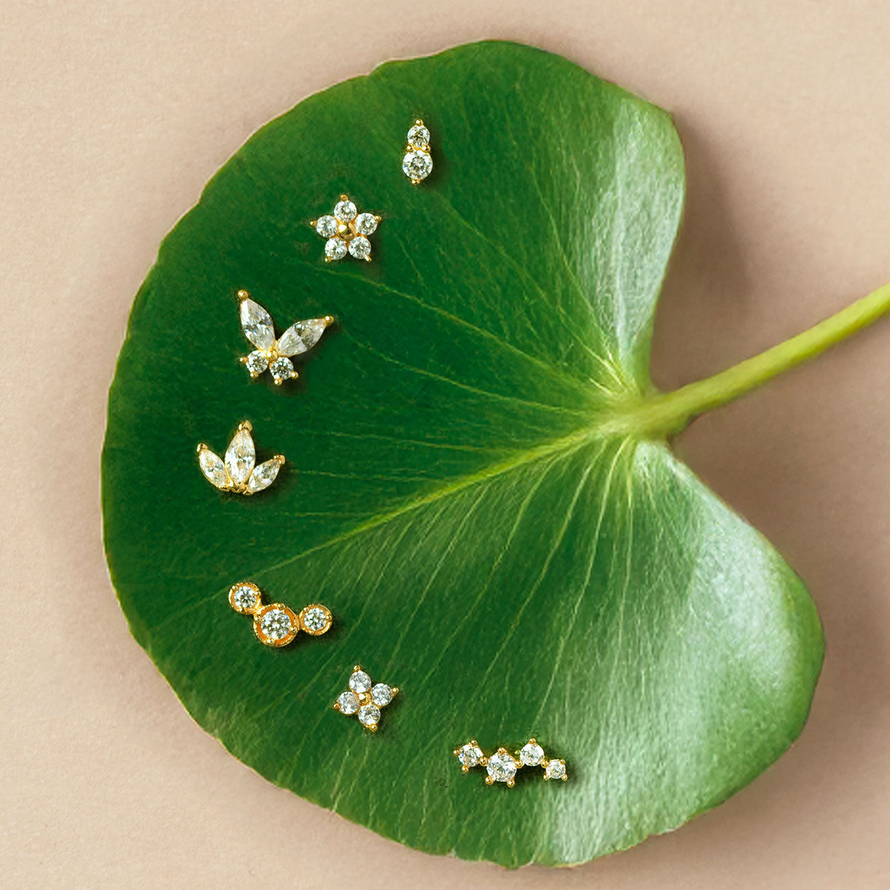 Shop AMYO's 14K solid gold cartilage earrings collection