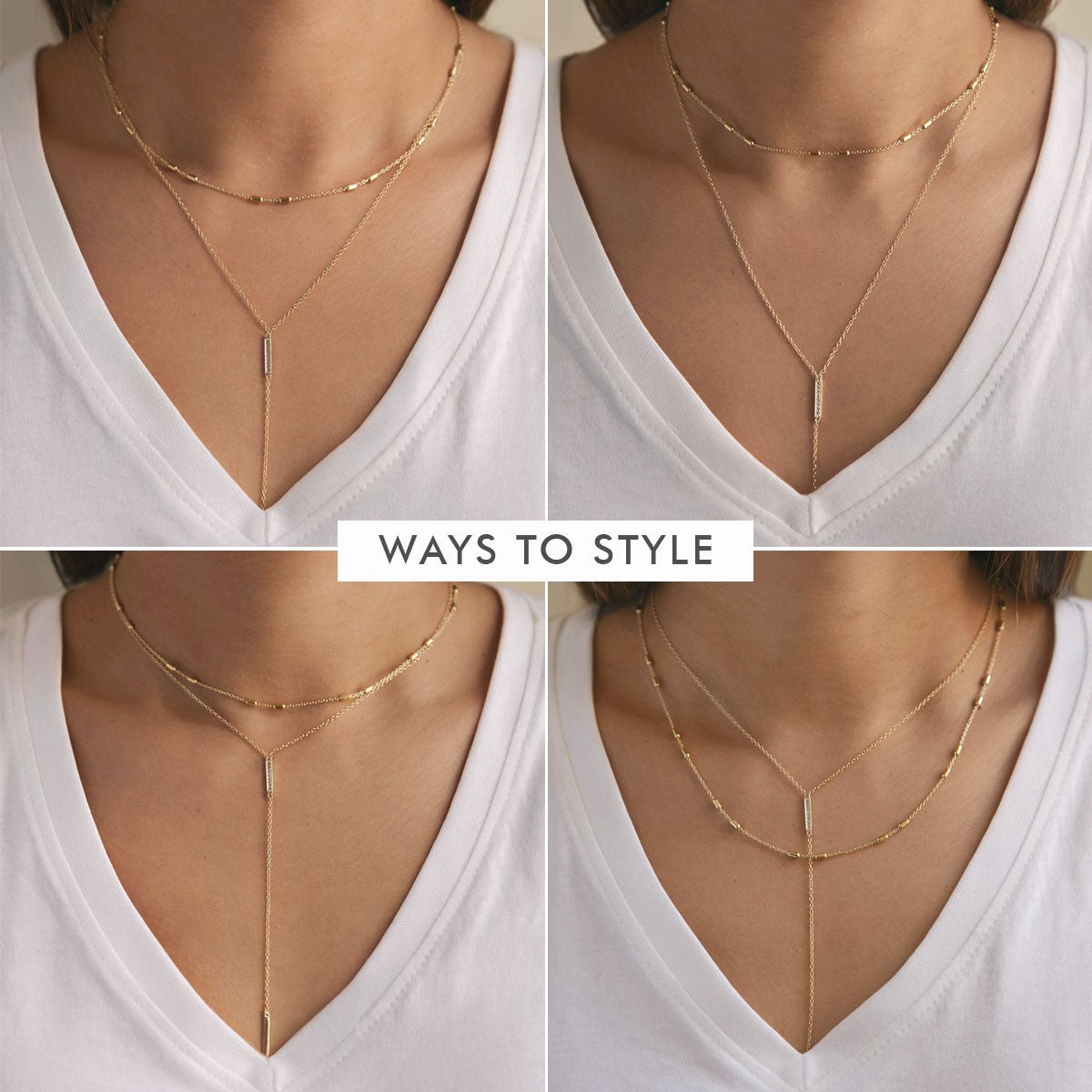 Graphic listing O Collection benefits: hassle free, convenient, and versatile layering