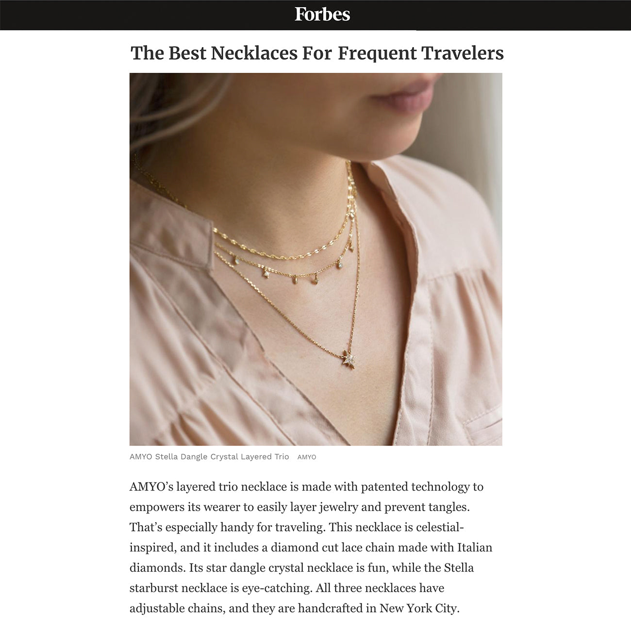 caption: Featured on Forbes